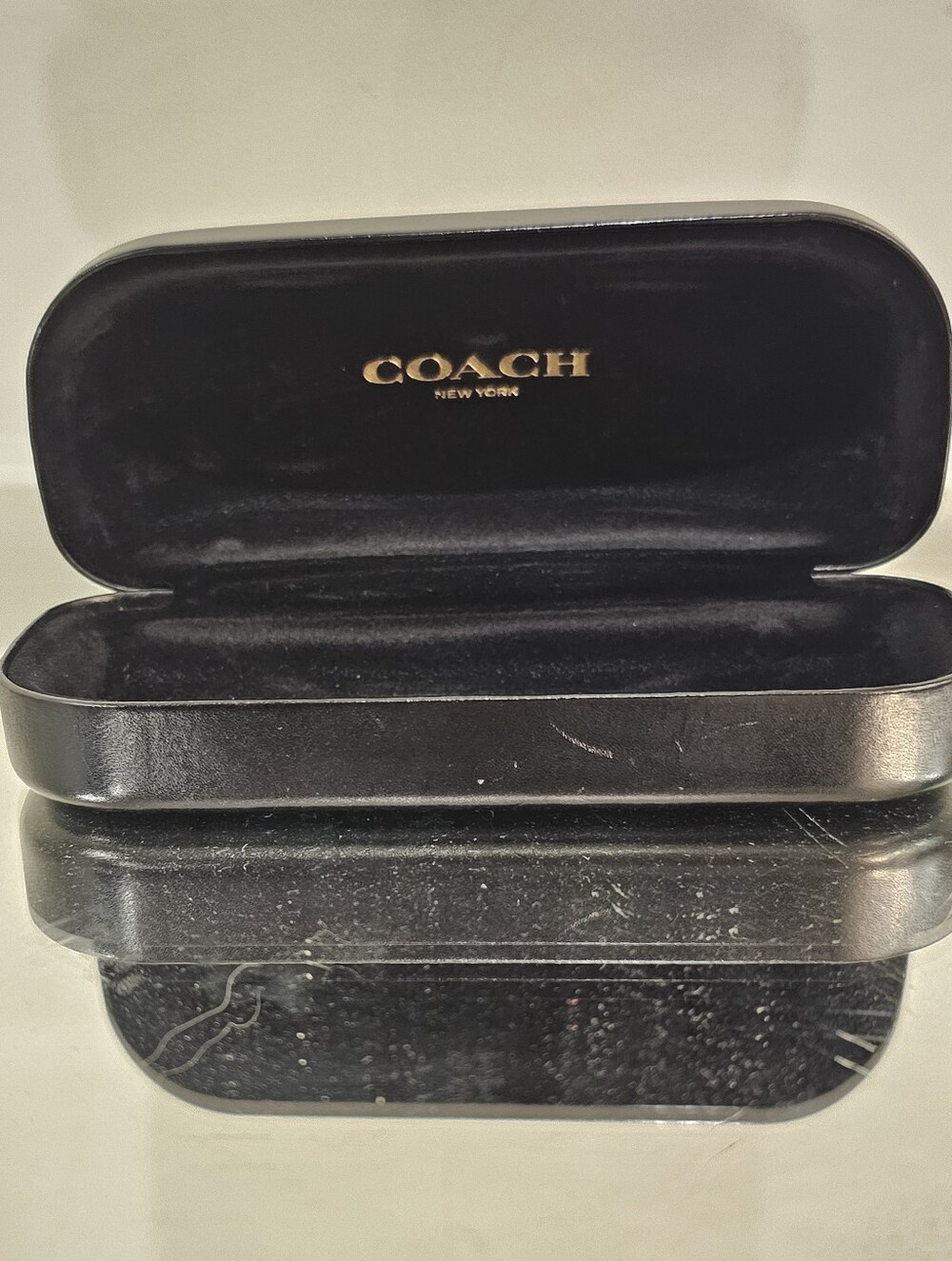COACH Black Eyewear Case - Men Accessories